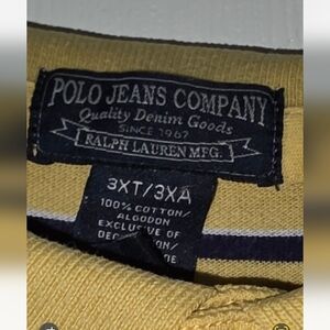 Y2K VINTAGE POLO JEANS COMPANY RALPH LAUREN SIZE 3XT RARE COLOR GREAT SHAPE Flag